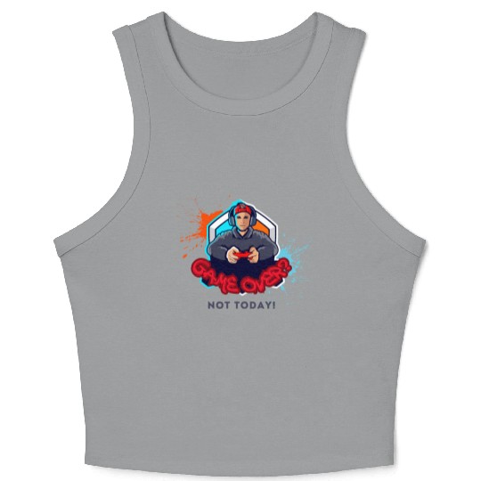 Gamer Youth Embrace in Bold Style Crop Tank Top