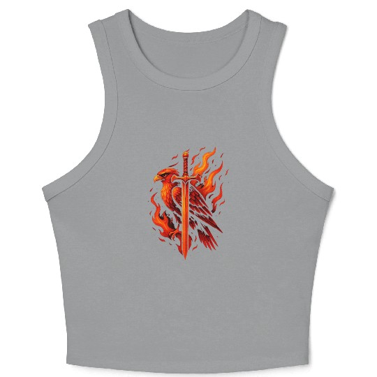 Blade of the Fearless Crop Tank Top