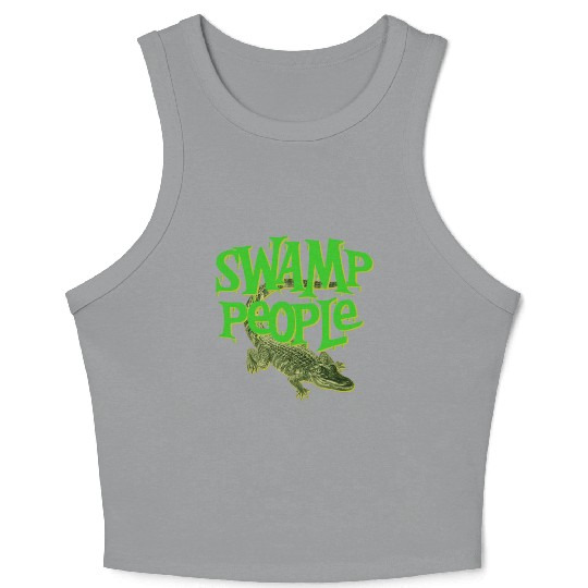 Swamp People Alligators Crop Tank Top