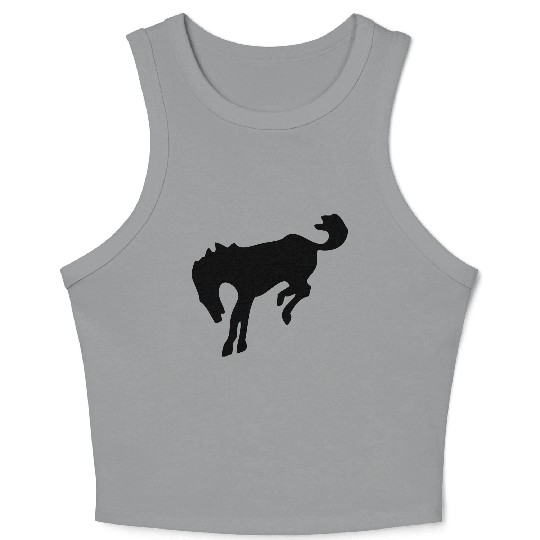darr horse 01 Crop Tank Top