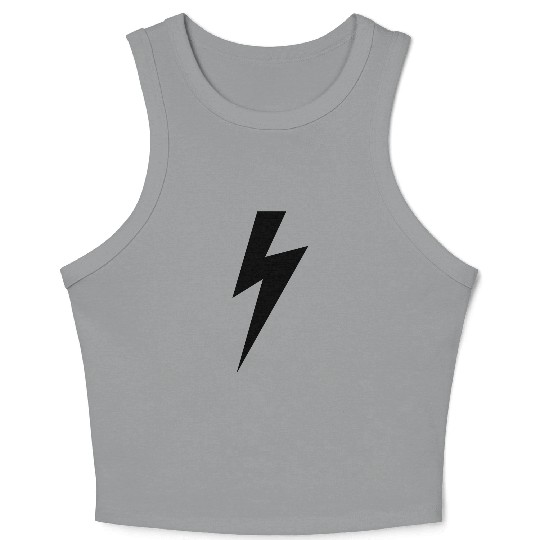 Lightning bolt Crop Tank Top