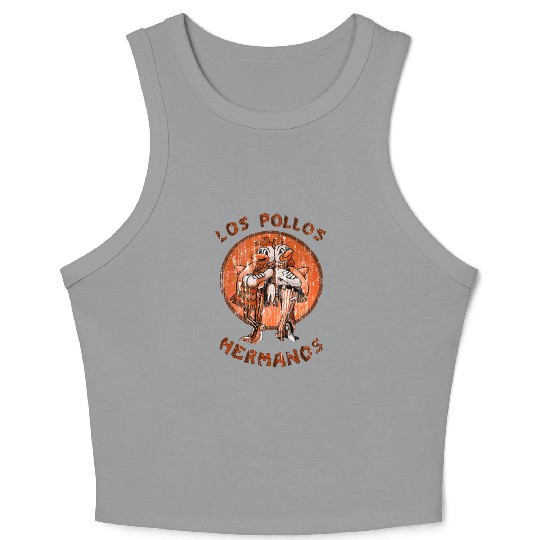 los pollos hermanos Crop Tank Top