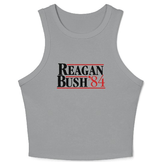 Reagan Bush '84 Crop Tank Top