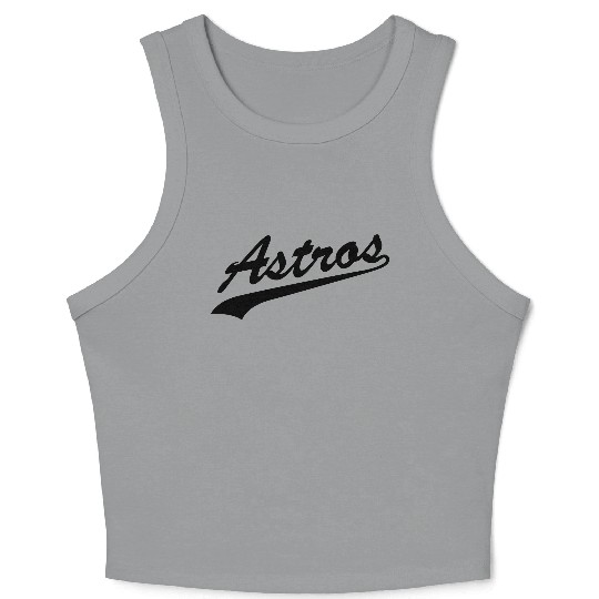 Astros Crop Tank Top