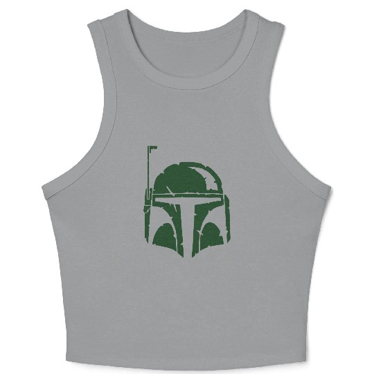 Boba Fett Helmet Worn Crop Tank Top
