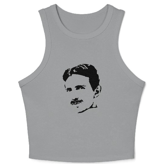 Nikola Tesla Crop Tank Top