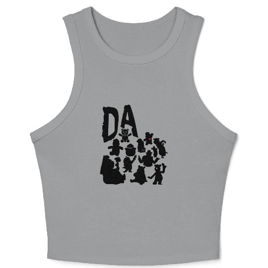 Da Bears Funny Football Crop Tank Top