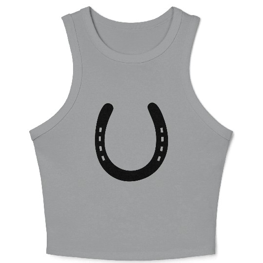 Horseshoe Crop Tank Top