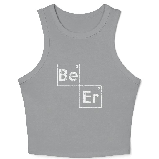 Beer Elements St Patrick's Day Crop Tank Top