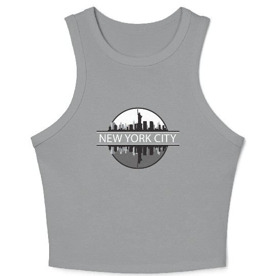 New York City New York Crop Tank Top