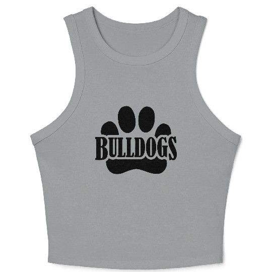 Bulldogs Crop Tank Top