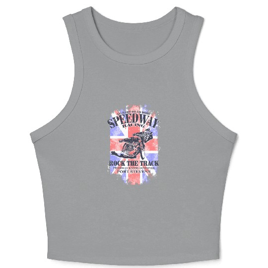 UK Speedway Racing Crop Tank Top