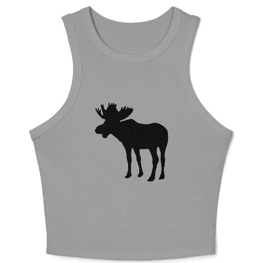 Moose Crop Tank Top