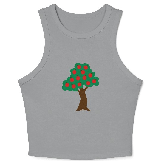 ♥ټApple Tree-Eat More Awesome Fruitټ♥ Crop Tank Top