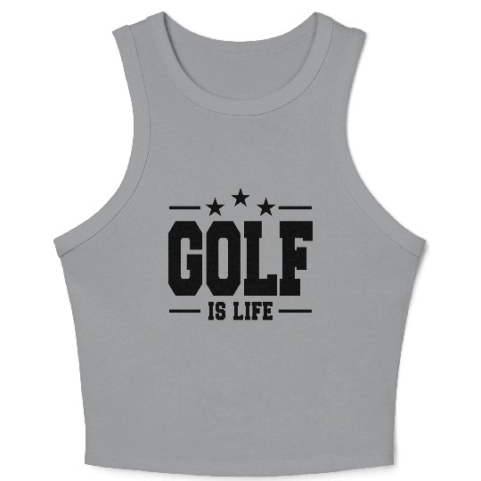golf is life 1 Crop Tank Top