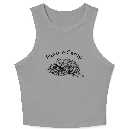 Nature Camp American Toad Crop Tank Top
