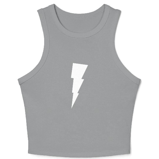 Lightning Bolt Crop Tank Top