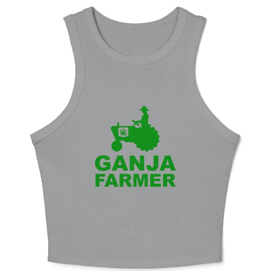 Ganja Farmer Crop Tank Top