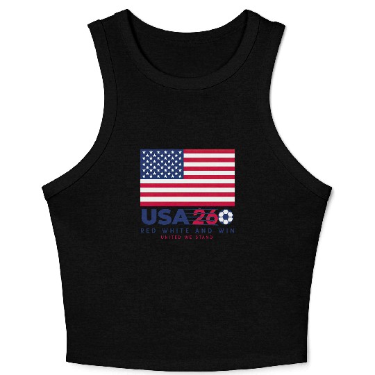 USA World Cup 2026 Crop Tank Top US Soccer