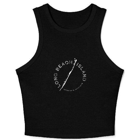 Long Beach Island Lbi Crop Tank Top