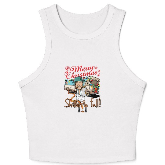 Merry Christmas Cousin Eddie Shitter'S Full Crop Tank Top
