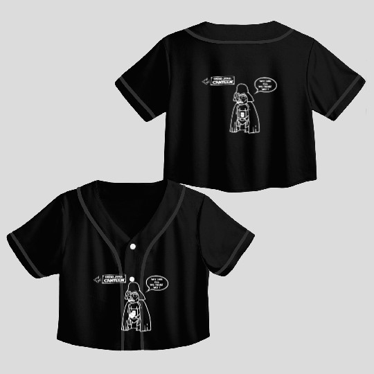 Eddie Izzard Death Star Canteen Crop Top Baseball Jerseys
