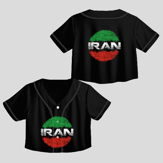 Iran Crop Top Baseball Jerseys