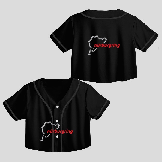 Germany circuit Crop Top Baseball Jerseys