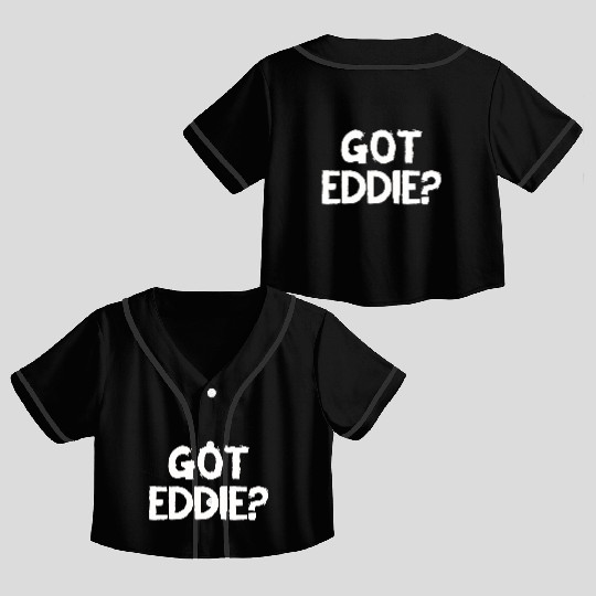 Eddie Crop Top Baseball Jerseys