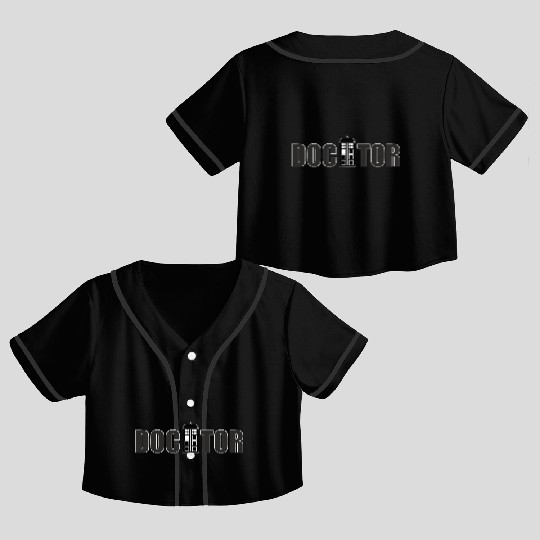 DOCTOR WHO Crop Top Baseball Jerseys