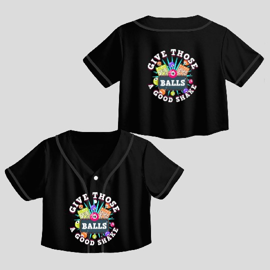 Adult Humor Bingo Caller Gambling Bingo Novelties Crop Top Baseball Jerseys