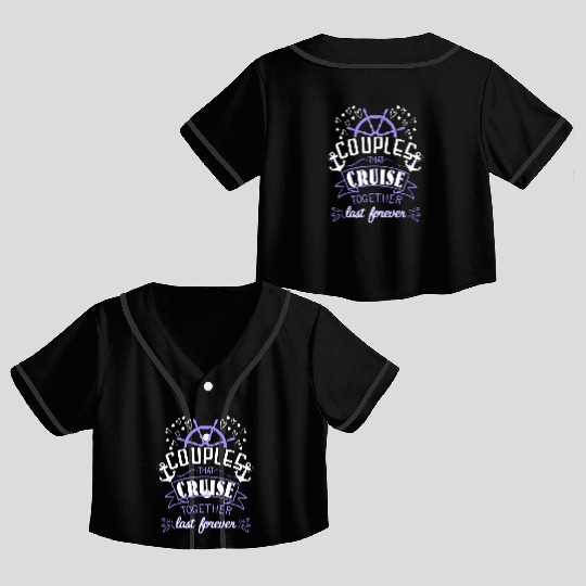 Cruise Couples Crop Top Baseball Jerseys