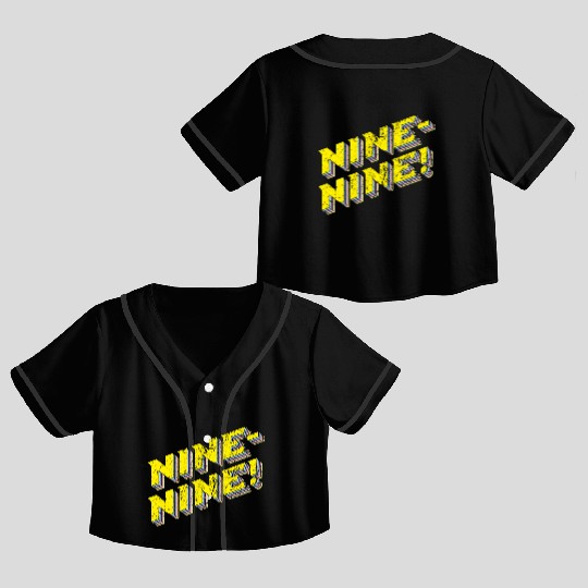 Brooklyn Nine Nine Crop Top Baseball Jerseys