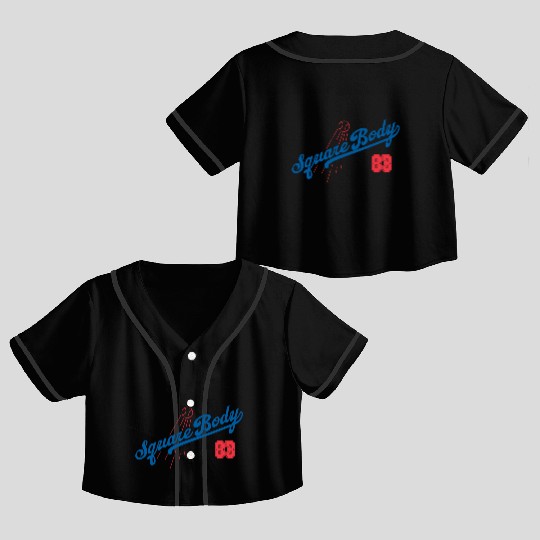 1983 Square Body Crop Top Baseball Jerseys