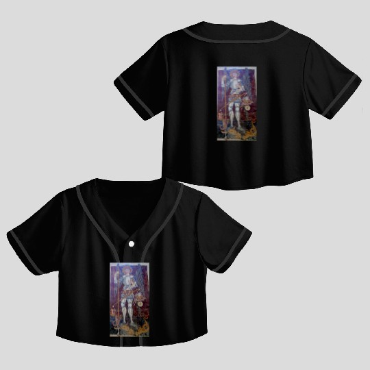 Saint Michael Crop Top Baseball Jerseys