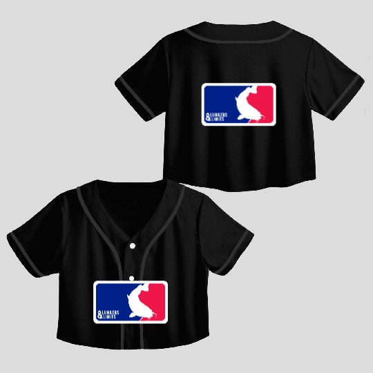 Major League Catfish Crop Top Baseball Jerseys