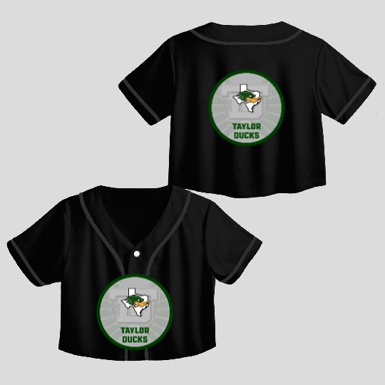 Camping Green Animal Crop Top Baseball Jerseys