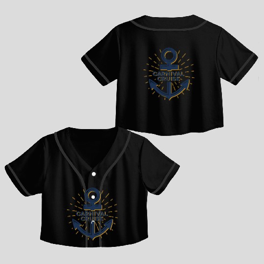Carnival Cruise - Celebrity Cruises Carnival Crop Top Baseball Jerseys