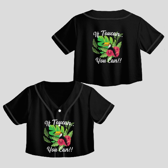 You Can Courageous Person Gift Crop Top Baseball Jerseys