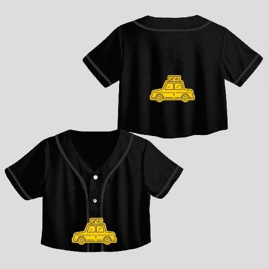 Taxi Crop Top Baseball Jerseys