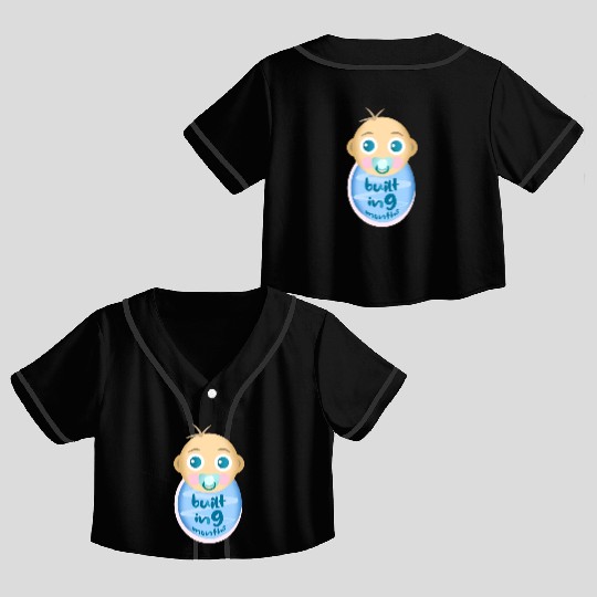 newborn baby Crop Top Baseball Jerseys