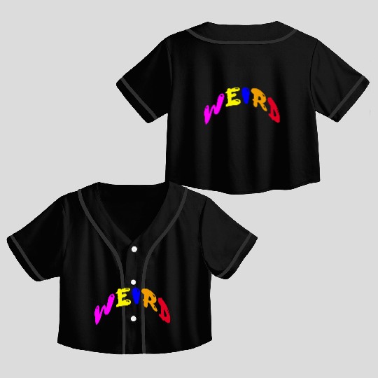 weird Crop Top Baseball Jerseys