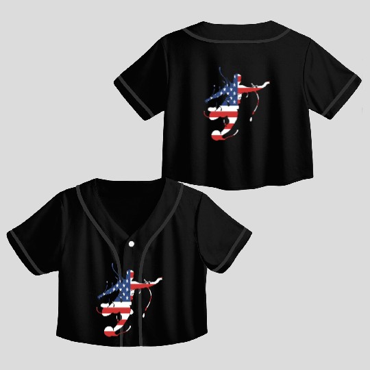 World Championship USA Champions 2022 Crop Top Baseball Jerseys