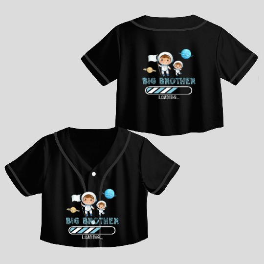 Big brother space astronaut 2023 Crop Top Baseball Jerseys