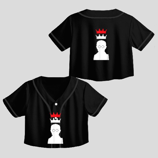 St Maximilian Kolbe Two Crowns Catholic Saint Gift Crop Top Baseball Jerseys