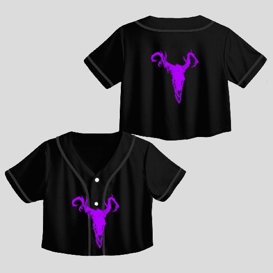 Wendigo Crop Top Baseball Jerseys