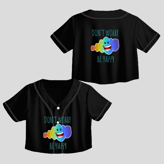 equality gay pride rainbow retro Crop Top Baseball Jerseys