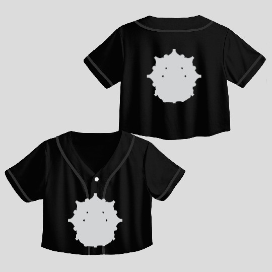 Yoga Mandala Crop Top Baseball Jerseys