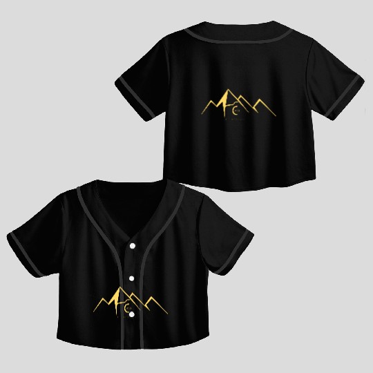 A special logo for photography lovers, which is a Crop Top Baseball Jerseys