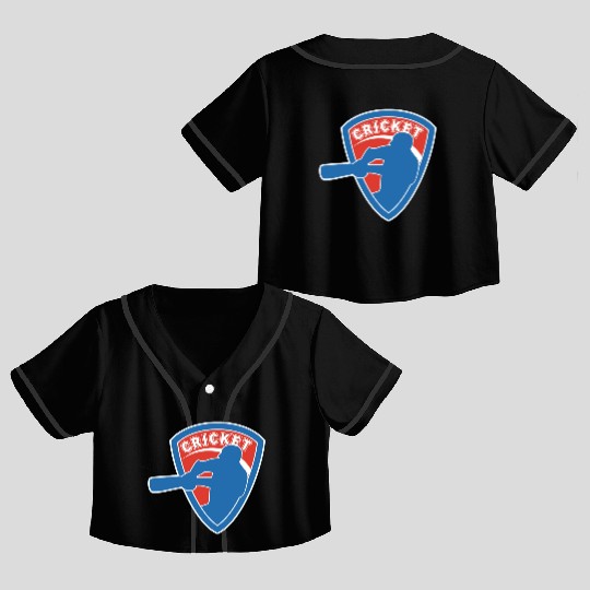 CRICKET Crop Top Baseball Jerseys